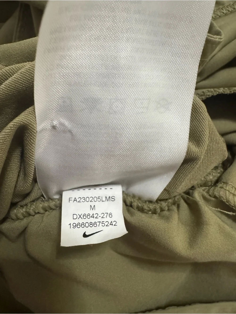 Nike Women's One Dri-Fit Ultra High Waist 3” Olive Green Athletic Shorts